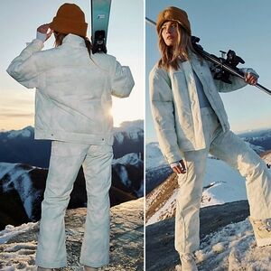 NWT, Free People Movement, Bunny Slope Printed Puffer Jacket